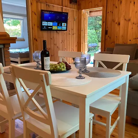 Stylowy Mazurski Nad Jeziorem Ros