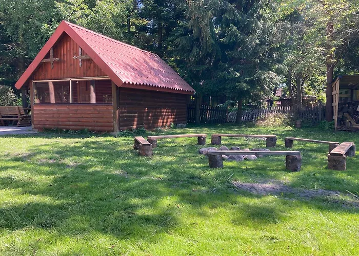 Stylowy Mazurski Nad Jeziorem Ros *