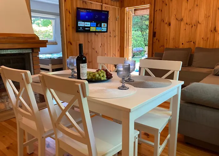 Stylowy Mazurski Nad Jeziorem Ros